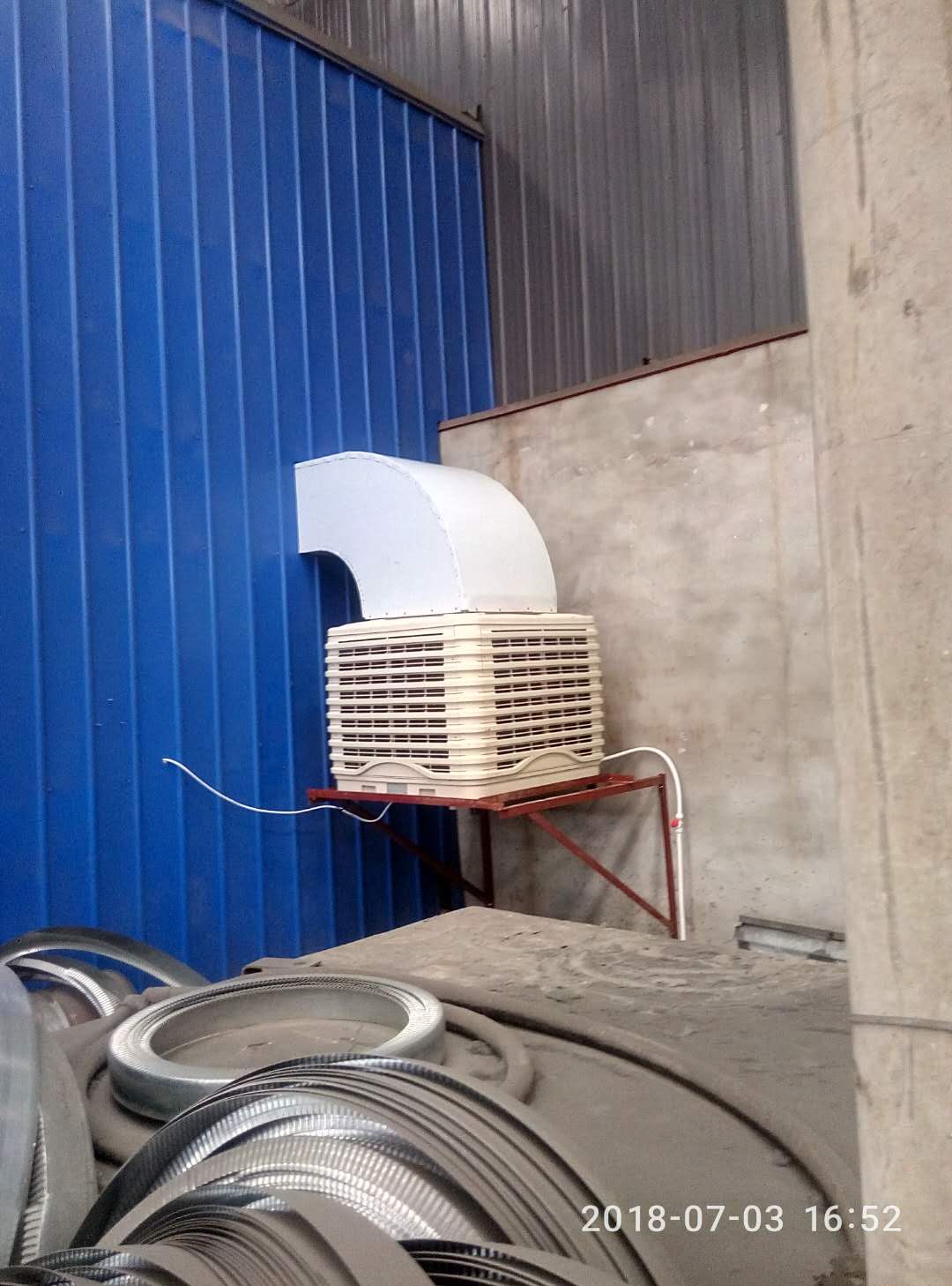 金属制品厂车间整体降温送风设备
